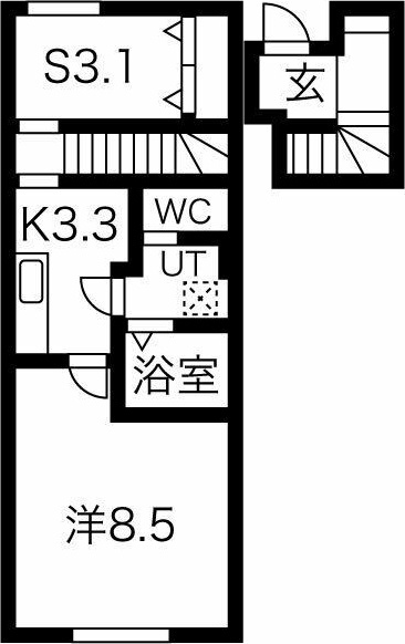 ル・メイユール上江釣子の間取り