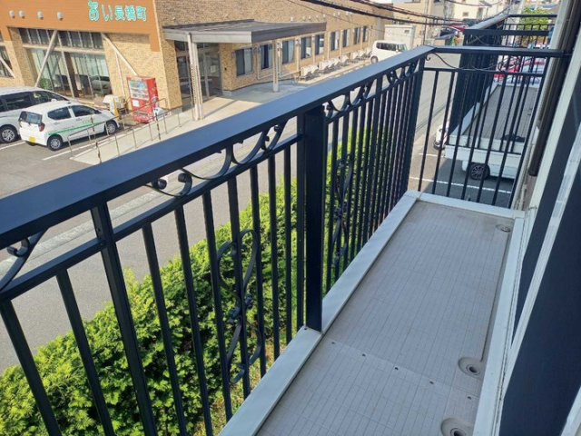 リビングタウン長橋台　Dのバルコニー