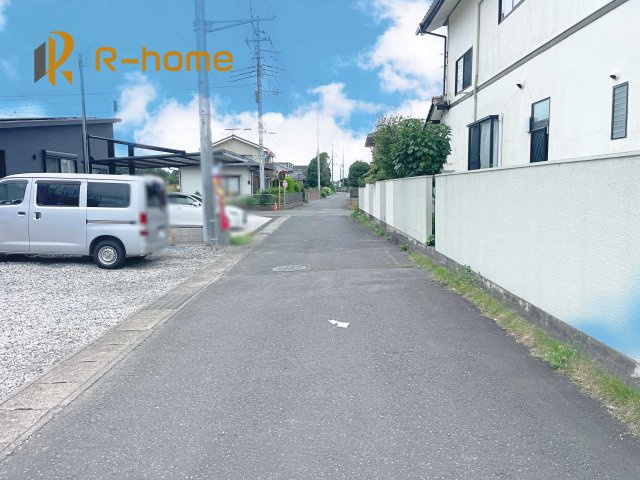 那珂市瓜連第13　新築戸建て　1号棟の前面道路含む現地写真|周辺環境も併せて案内致します♪
ぜひ現地へお越しください♪