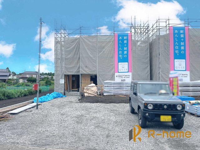 那珂市瓜連第13　新築戸建て　1号棟の外観|ご予約を頂ければ、『平日』はもちろん『早朝』や『夜間』もご見学可能です♪お気軽にお申し付けください♪