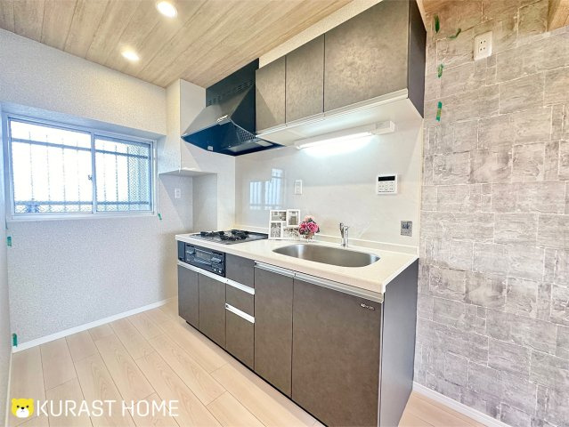 九条住宅B棟　10階のキッチン