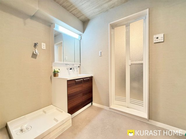 九条住宅B棟　10階の洗面所