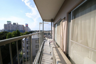 【バルコニー】 | 久喜スカイハイツ | L字バルコニー
