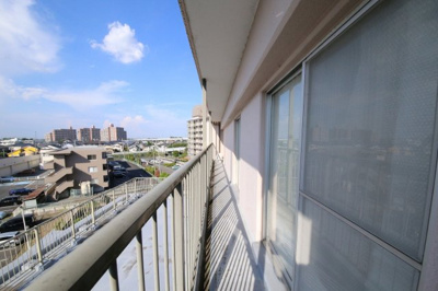 【バルコニー】 | 久喜スカイハイツ | L字バルコニー