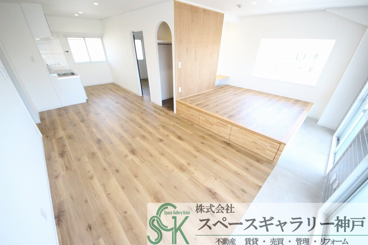 シャトー北別府の居間・リビング|※お部屋により仕様が異なる場合があります※