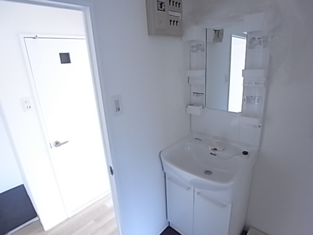 神戸市須磨区行幸町１丁目の賃貸マンションの洗面所|洗面