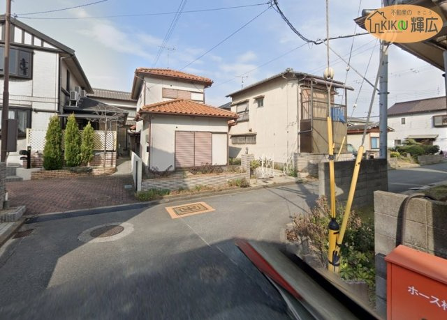 加古川市尾上町池田　土地の前面道路含む現地写真