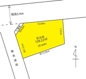 売地：佐谷田の画像