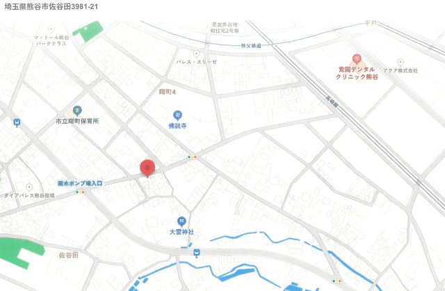 売地：佐谷田の地図|現地案内図