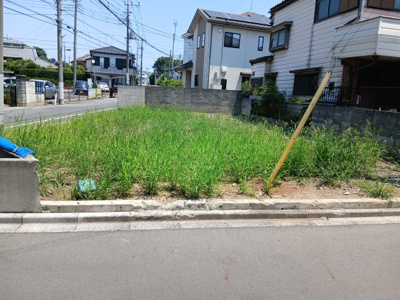 【外観】 | 売地：佐谷田 | 現地現況（2025年07月25日）撮影