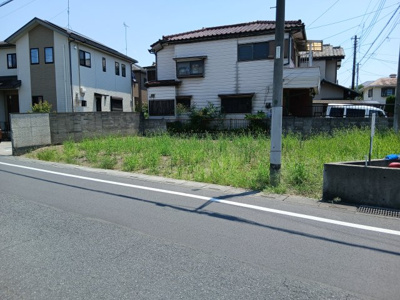 【外観】 | 売地：佐谷田 | 現地現況（2025年07月25日）撮影