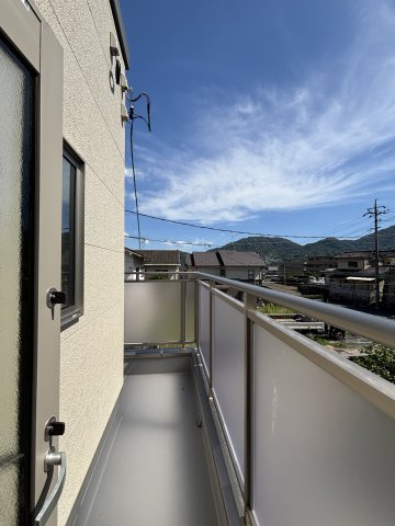 新築戸建　上安2丁目（No.2／No.3）のバルコニー