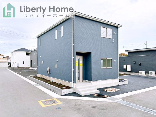 常陸大宮市石沢第4　新築戸建　1号棟の外観