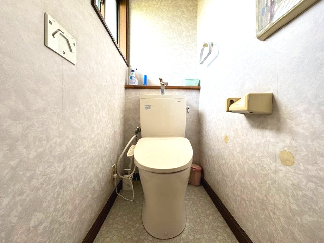 【田んぼ付き転用不可】土浦市蓮河原町　建物二棟のトイレ