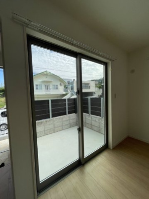 【バルコニー】 | 恩納村名嘉真　２棟建て | A棟