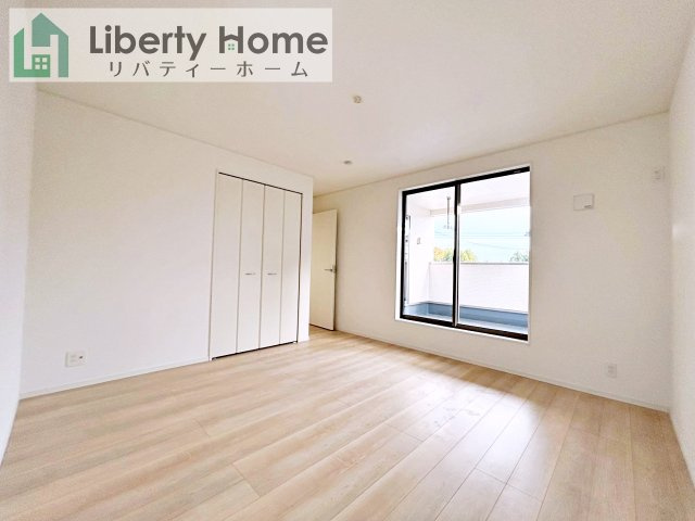 常陸大宮市石沢第4　新築戸建　4号棟の寝室