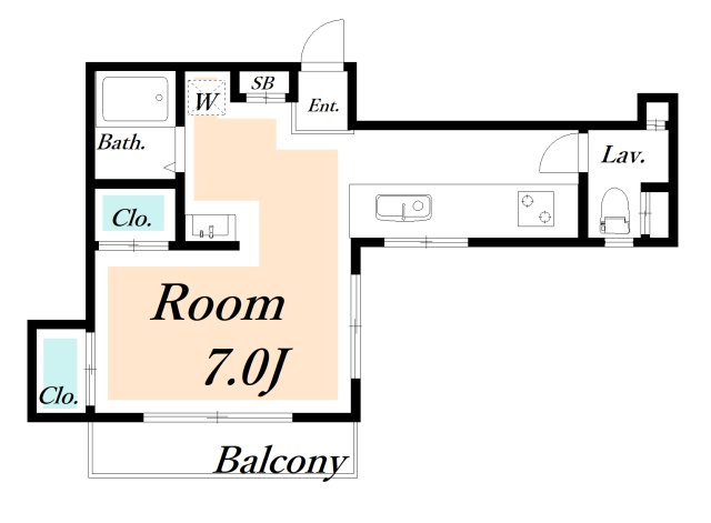 ＣＡＳＡ.Ｍ.Ｋ　E-099の間取り