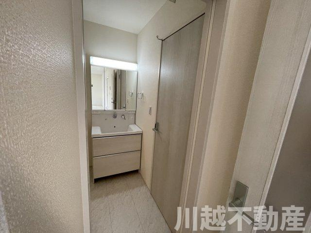 ３路線利用可能の独立洗面台|お子様が飽きない環境が整っています