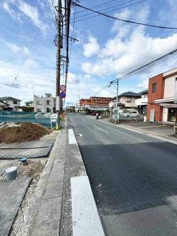 函南町仁田３５番　全2棟　A号棟の前面道路含む現地写真|現地写真
