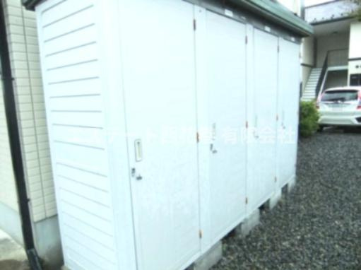 コンフォルタ藤沢町Cの収納|外物置