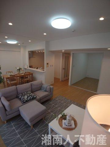 ハイホーム湘南平塚の居間・リビング|使いやすい居間です