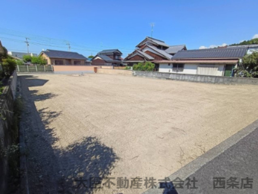 西条市小松町新屋敷甲2279-1　売土地の外観|現地写真（南側から撮影）