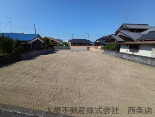 西条市小松町新屋敷甲2279-1　売土地の外観|現地写真（南側から撮影）