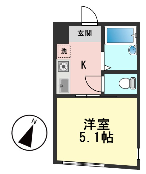 ＫＫハウス金町の間取り