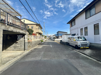 【前面道路含む現地写真】 | 沼津市大岡 31期 新築一戸建て | 前面道路含む現地写真です