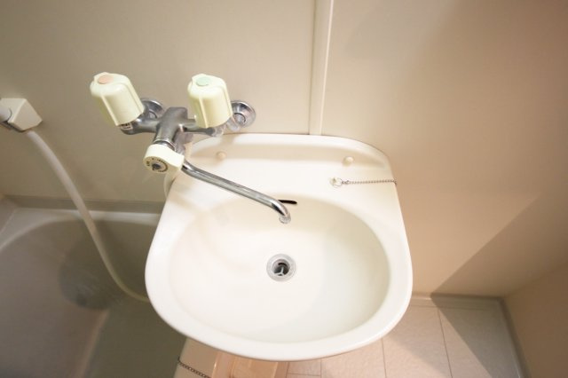 アッシュ宝塚（女性専用マンション）の洗面所|ゆったりとスペースのある洗面所