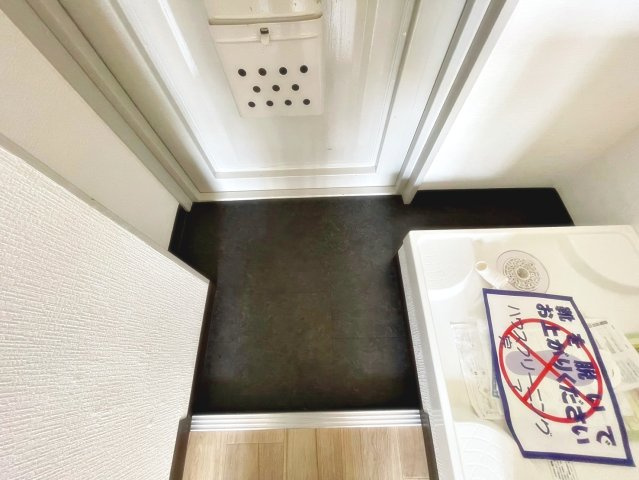 カーサブランコの玄関|落ち着いた玄関です