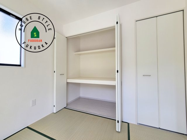 福岡市南区柏原1丁目第12-2棟（1号棟）の収納|収納には困りません。