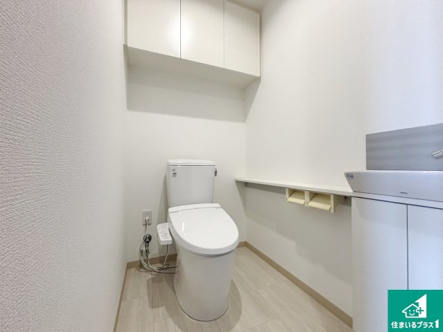 ディーグラフォート香里ヶ丘スカイフォートのトイレ|清潔感がありお手入れのしやすいトイレです！