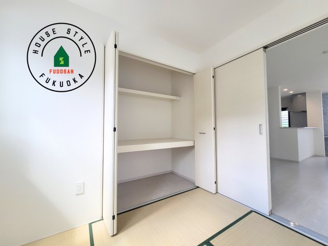 福岡市南区柏原1丁目第12-2棟（2号棟）の収納|収納には困りません。