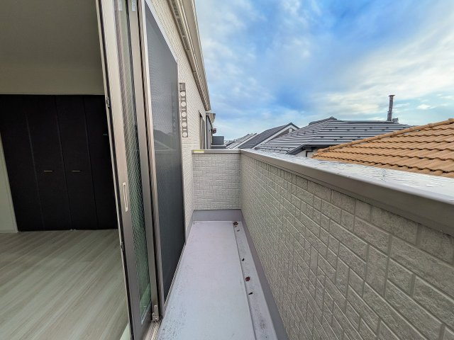 八王子市　富士見町　新築一戸建て　５期のバルコニー|～南側・北側の2面にバルコニーがあります～