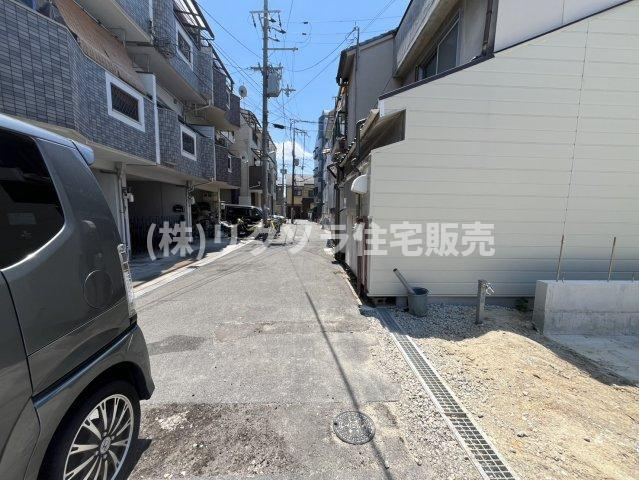 萱島東2丁目　新築一戸建て　の前面道路含む現地写真|■物件内覧・資金計画相談・住宅ローン相談、リフォーム相談、お問合せ受付中■
※当日・翌日のご内覧、ご相談はお電話でのお問合せがスムーズです！