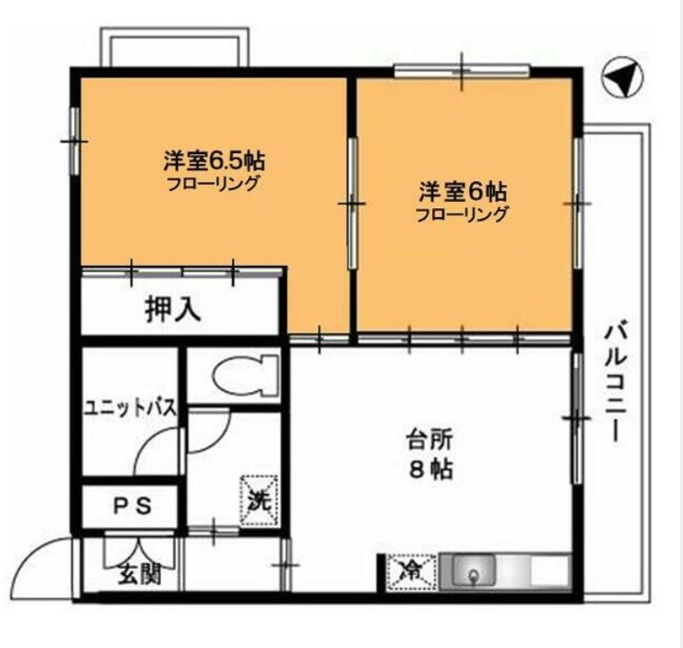 マンションストークの間取り