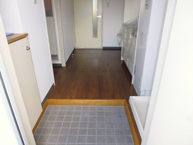 セルサス大道壱番館の玄関