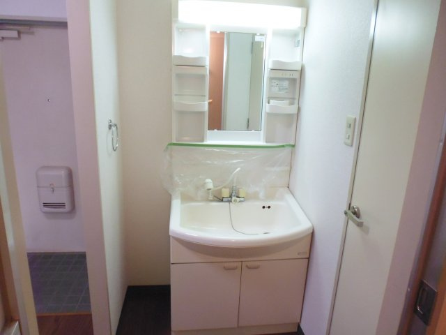 セルサス大道壱番館の洗面所