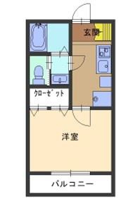 ラメール霞ヶ丘の間取り