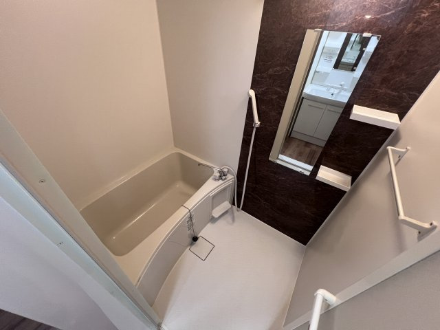 ラメール霞ヶ丘の浴室