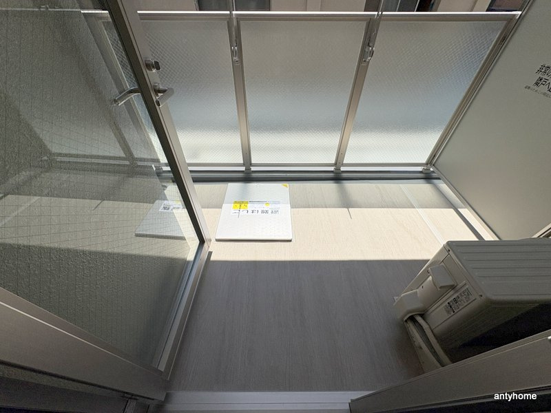 エスリードレジデンス梅田クラスシティ　仲介手数料無料のバルコニー