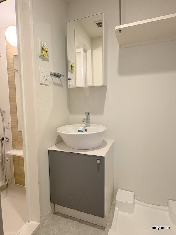 エスリードレジデンス梅田クラスシティ　仲介手数料無料の洗面所