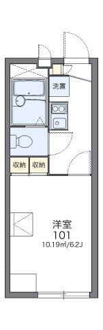 レオパレスELBIENの間取り|画像2