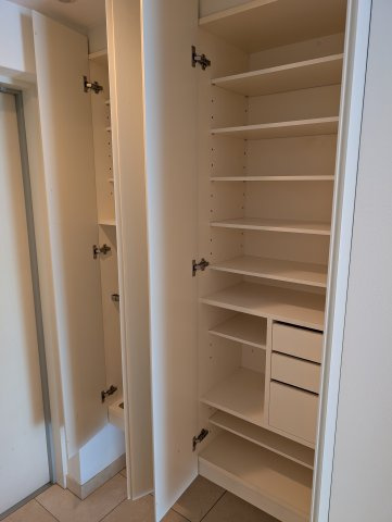 パークスタイルエクセオの収納