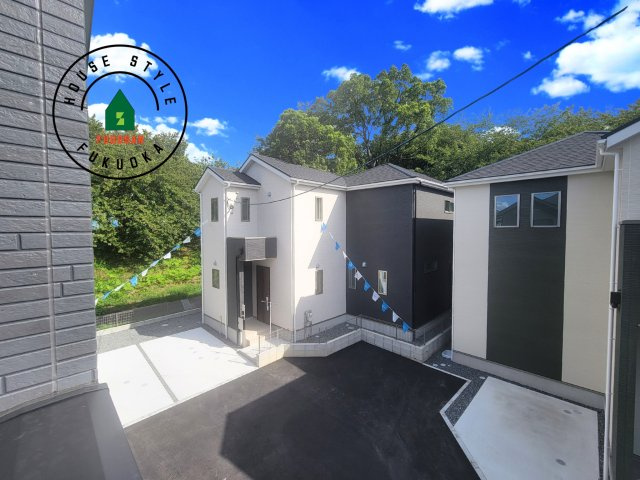 福岡市南区桧原7丁目第3-1棟（1号棟）の展望|窓から緑が見える物件も魅力的です。