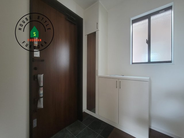 福岡市南区桧原7丁目第3-1棟（1号棟）の防犯設備|二重ロックでしっかり防犯対策ができます。