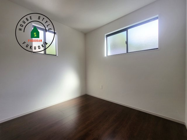 福岡市南区桧原7丁目第3-1棟（1号棟）の和室|将来的に、琉球畳を引きまして和室風にすることも可能です。