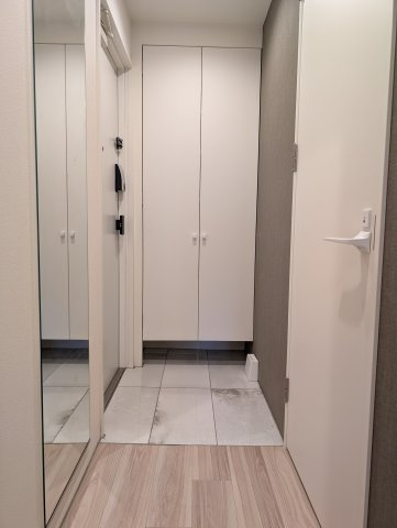 quador唐人町Ⅱの玄関