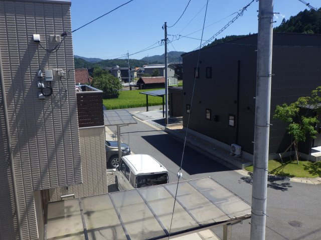 戸建　北広島町有田の展望|前面道路含む現地写真です